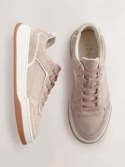 Sneakers*Next - Forever Comfort® retro vetersneakers met panelen Lichtroze