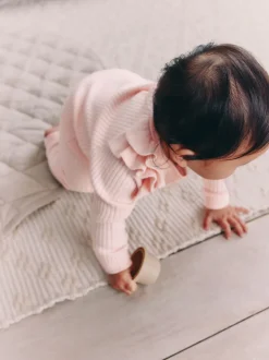 Sets En Combisets|Truien En Breisels|Next Lichtroze - Gebreide babytrui en leggings set 2 -delig (0mnd -3jr)