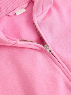 Sweaters En Hoody´S|Next Lichtroze - Hoodie met doorlopende rits (3-16 jr)