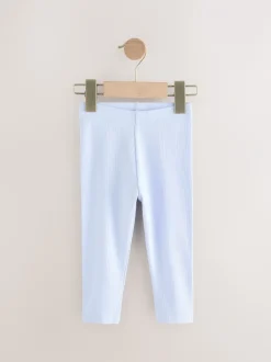 Broeken En Leggings|Next Lichtroze - Verpakking van 5 geribbelde Leggings (3mnd -7jr)