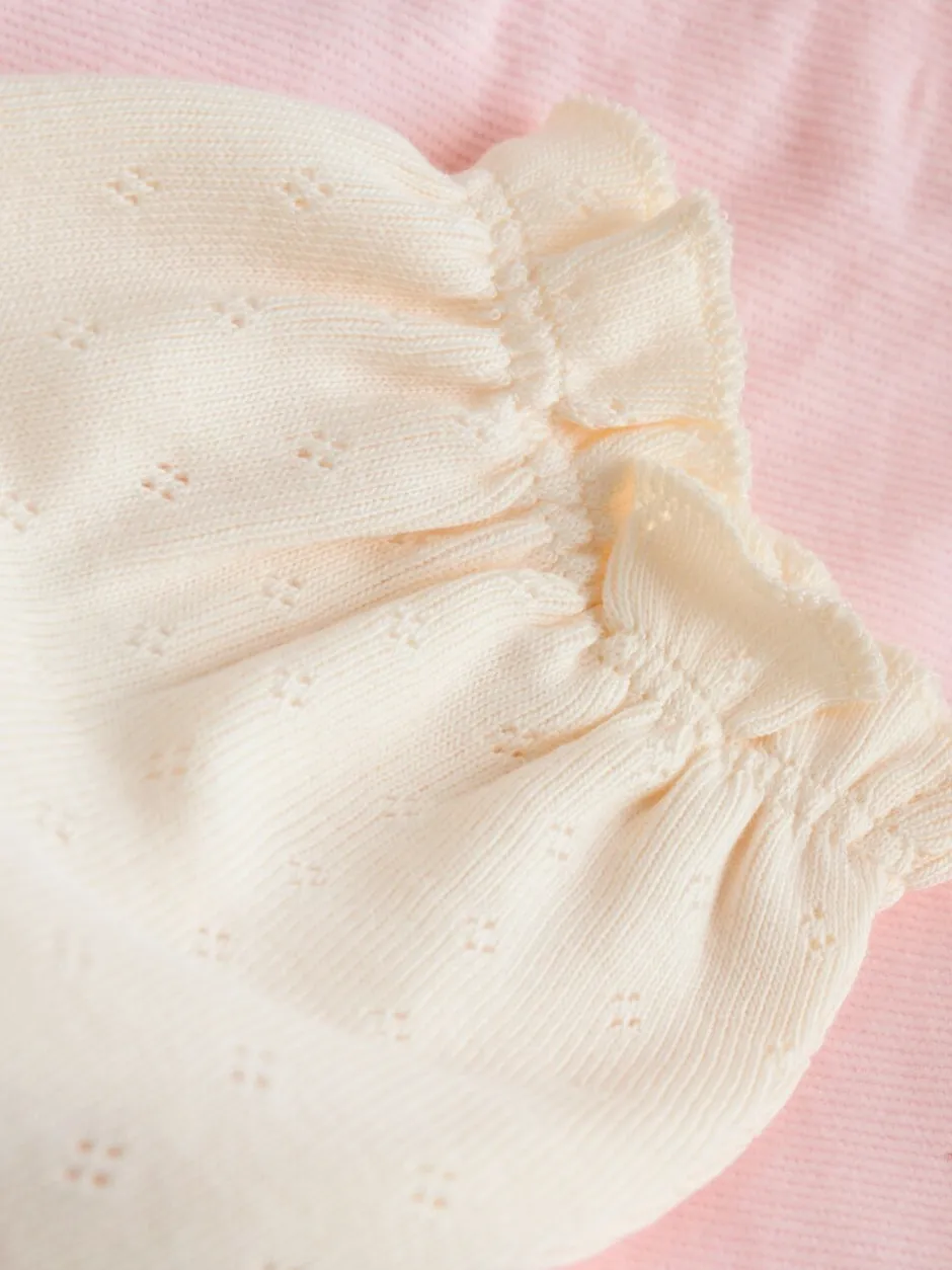 Rompertjes En Tuinbroeken|Tuinbroeken*Next - Baby Print Bodysuit met Lange mouwen en Corduroy bretelbroeken Set 2 Pieces (0mnd -2jr) Lichtroze met fijne print