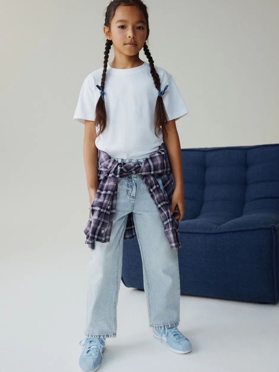 Jeans|Next - Jeans met rechte pijpen (3-16jr) Light wash