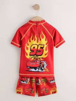 Badkleding|Badkleding|Next - Set van surfhemdje en zwembroek (3mnd -7jr) Lightening McQueen