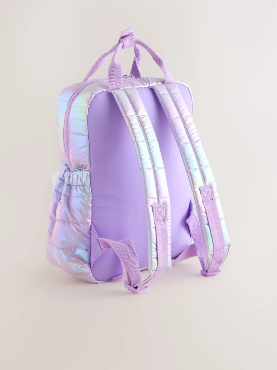 Schoolkleding|Tassen*Next - Rugzak Lila met eenhoornprint