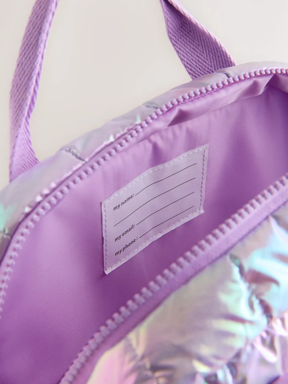 Schoolkleding|Tassen*Next - Rugzak Lila met eenhoornprint
