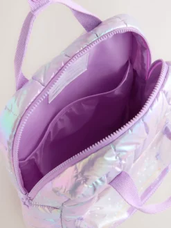 Schoolkleding|Tassen*Next - Rugzak Lila met eenhoornprint