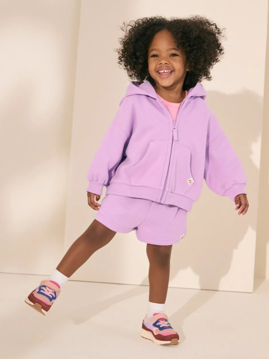Sweaters En Hoody´S|Next Lila-paars - Hoodie met ritssluiting (3 mnd-7 jr)