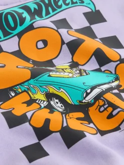Truien En Breisels|Sweaters En Hoody´S*Next Lila-paars - Hot Wheels Crew Neck Sweatshirt (9mths-8yrs)