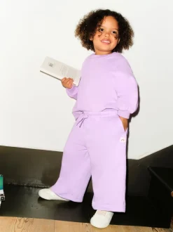 Truien En Breisels|Sets En Outfits|Next Lila-paars - Sweatshirt met ronde hals (3 mnd-7 jr)
