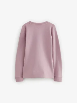 Alle Ondergoed|Schoolkleding*Next - Thermische top met lange mouwen (2-16jr) Lila-paars