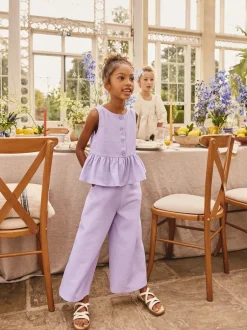 Tops|Sets En Outfits|Next Lila-paars - Waistcoat and Trousers Set (3-16yrs)