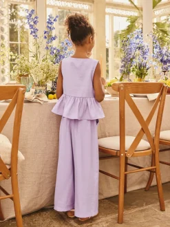 Tops|Sets En Outfits|Next Lila-paars - Waistcoat and Trousers Set (3-16yrs)