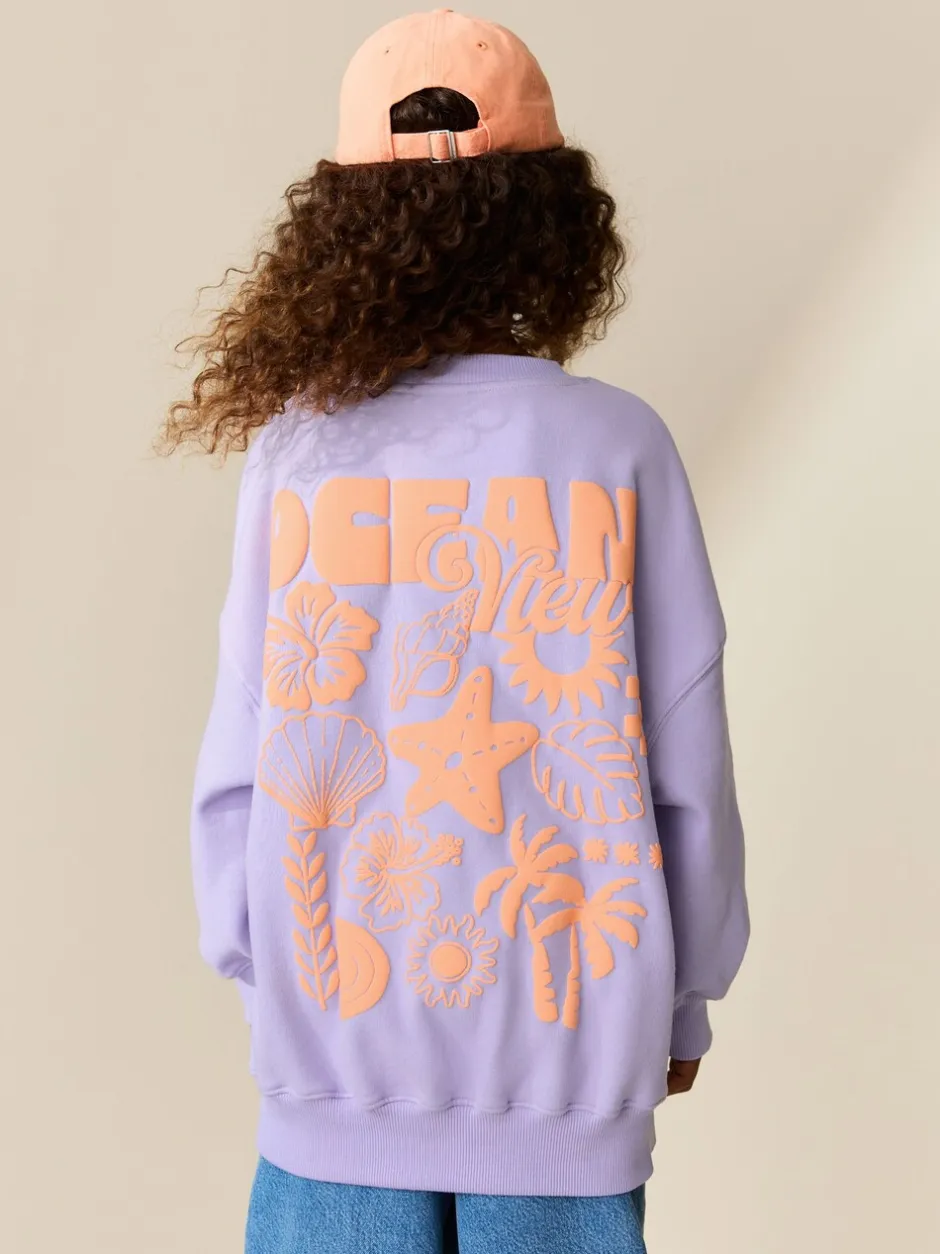 Sweaters En Hoody´S|Next - Sweatshirt (3 - 16 jr) Lilapaars bloem