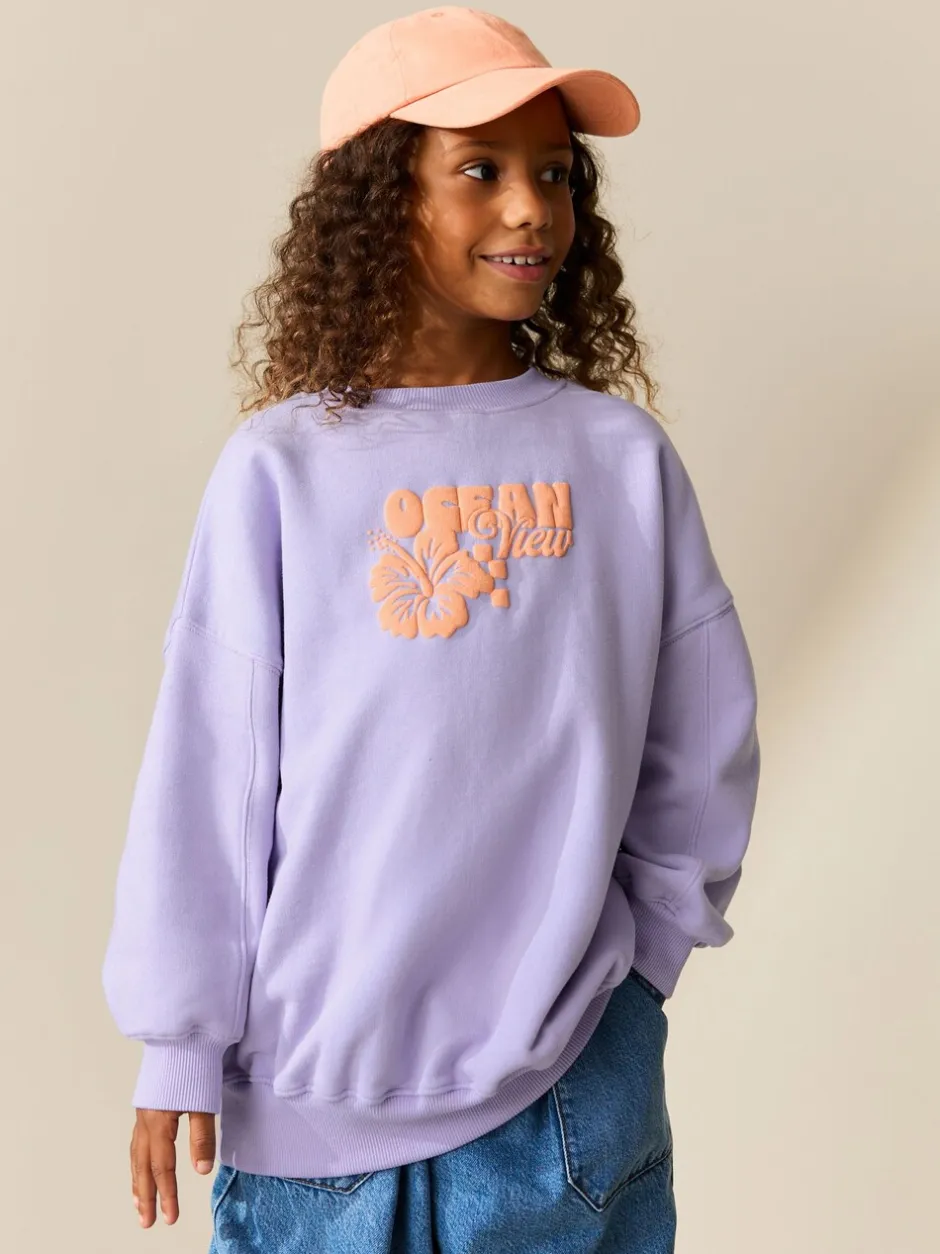 Sweaters En Hoody´S|Next - Sweatshirt (3 - 16 jr) Lilapaars bloem