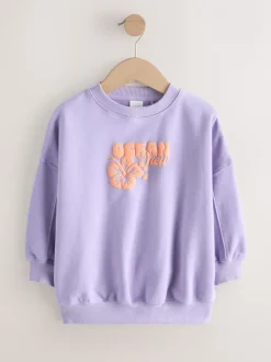 Sweaters En Hoody´S|Next - Sweatshirt (3 - 16 jr) Lilapaars bloem