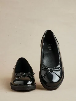 Lage Schoenen|Ruimvallend En Extraruimvallend*Linzi Wide Fit Wendi Pumps With Bow Detail