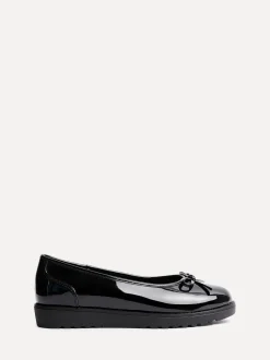 Lage Schoenen|Ruimvallend En Extraruimvallend*Linzi Wide Fit Wendi Pumps With Bow Detail