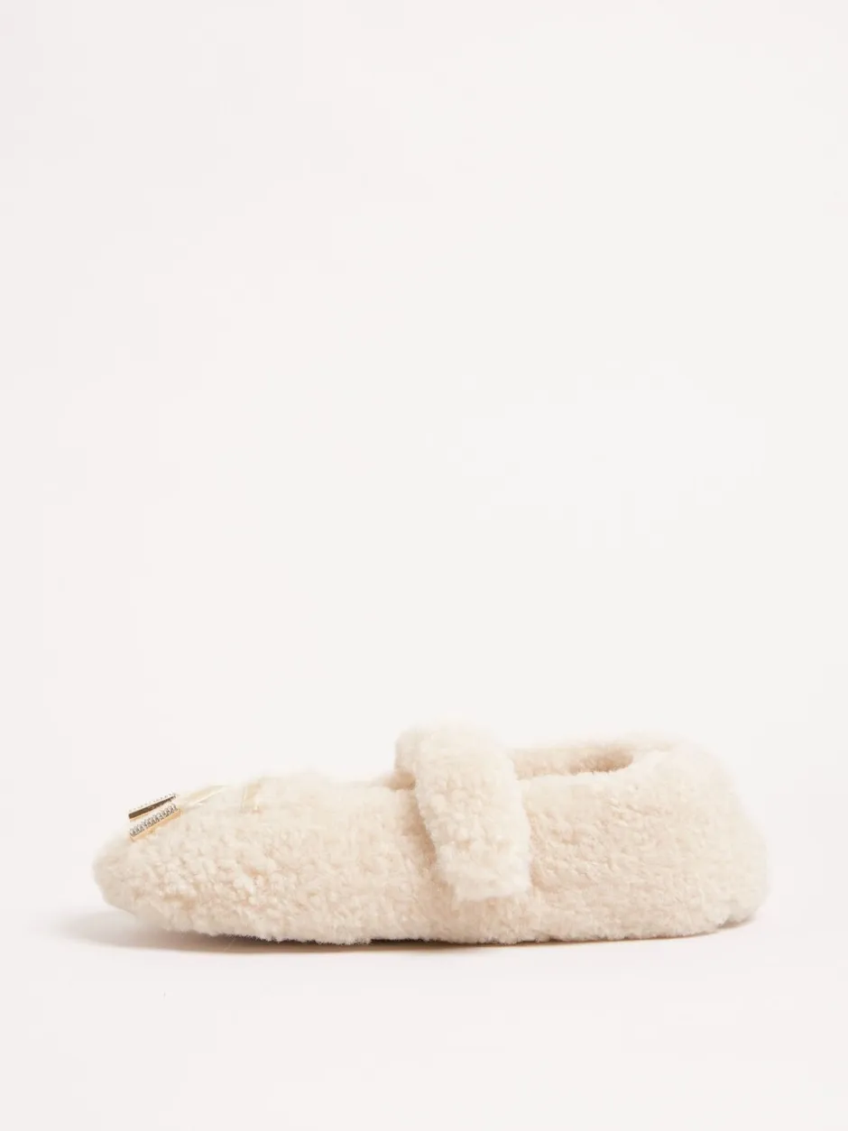 Pantoffels*Lipsy Borg Mary Jane with Bow Detail Slippers