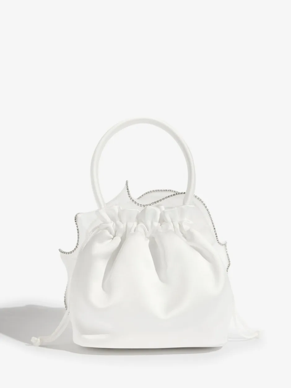 Tassen En Portemonnees|Lipsy Bridal Embellished Rose Top Handle Bag