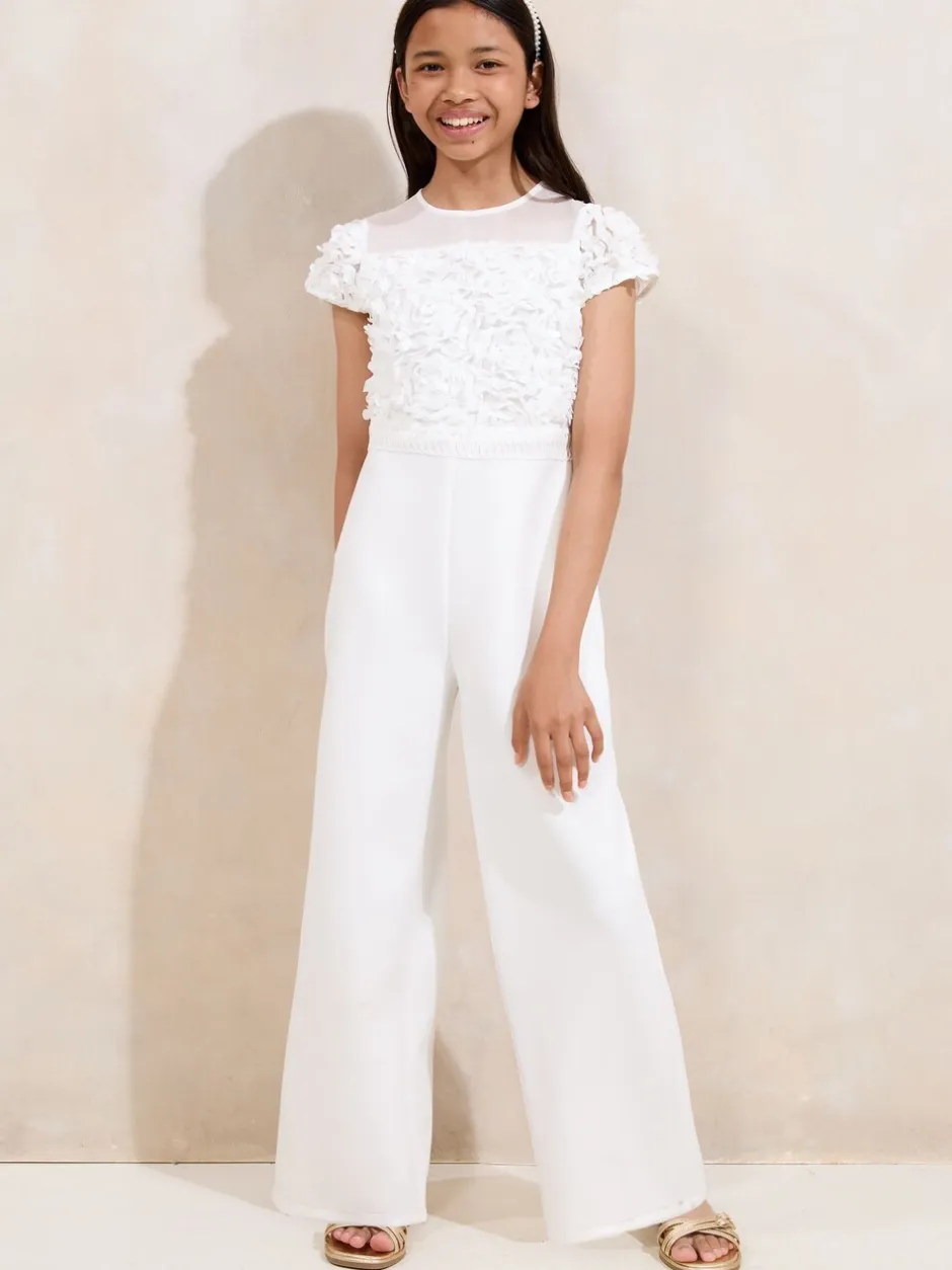Jumpsuits En Playsuits*Lipsy 3D Bloemen 2-in-1 Gelegenheidsjumpsuit (5-16jr)