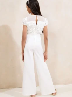Jumpsuits En Playsuits*Lipsy 3D Bloemen 2-in-1 Gelegenheidsjumpsuit (5-16jr)