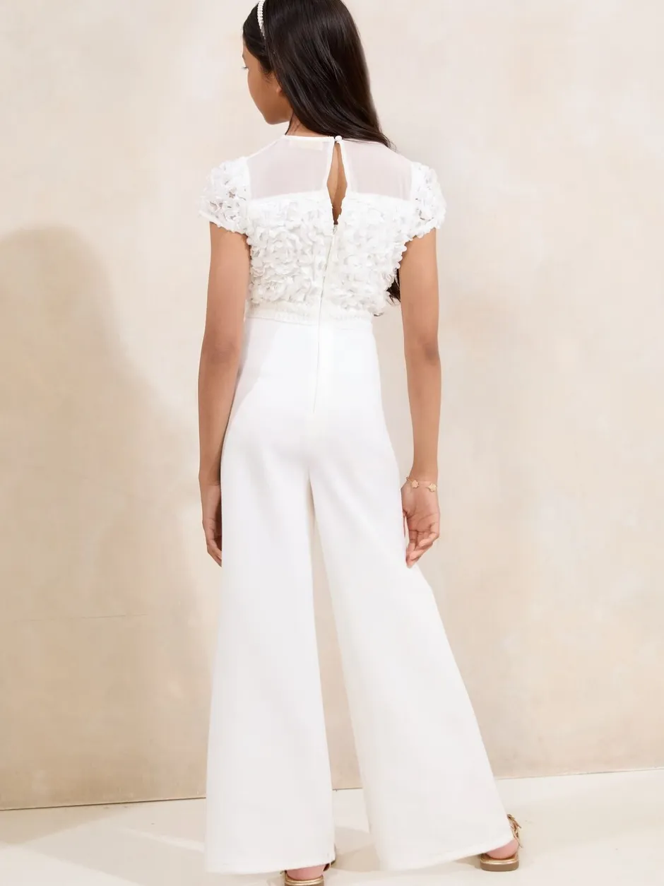 Jumpsuits En Playsuits*Lipsy 3D Bloemen 2-in-1 Gelegenheidsjumpsuit (5-16jr)