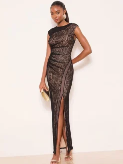 Gelegenheidskleding|Jurken*Lipsy Lace Inset Maxi Dress
