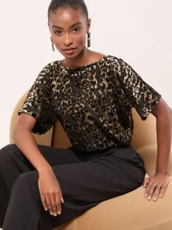 Jumpsuits En Playsuits|Gelegenheidskleding|Lipsy Leopard Print Sleeveless Cowl Neck Jumpsuit