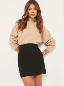 Rokken|Lipsy minirok met zijsplit