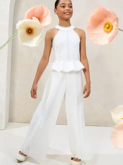 Jumpsuits En Playsuits|Lipsy peplum gelegenheidsjumpsuit (5-16jr)