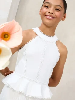 Jumpsuits En Playsuits|Lipsy peplum gelegenheidsjumpsuit (5-16jr)