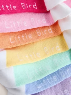 Sokken En Panty's|Sokken En Panty's|Little Bird by Jools Oliver Pastel Rainbow Days Of The Week Socks 7 Pack