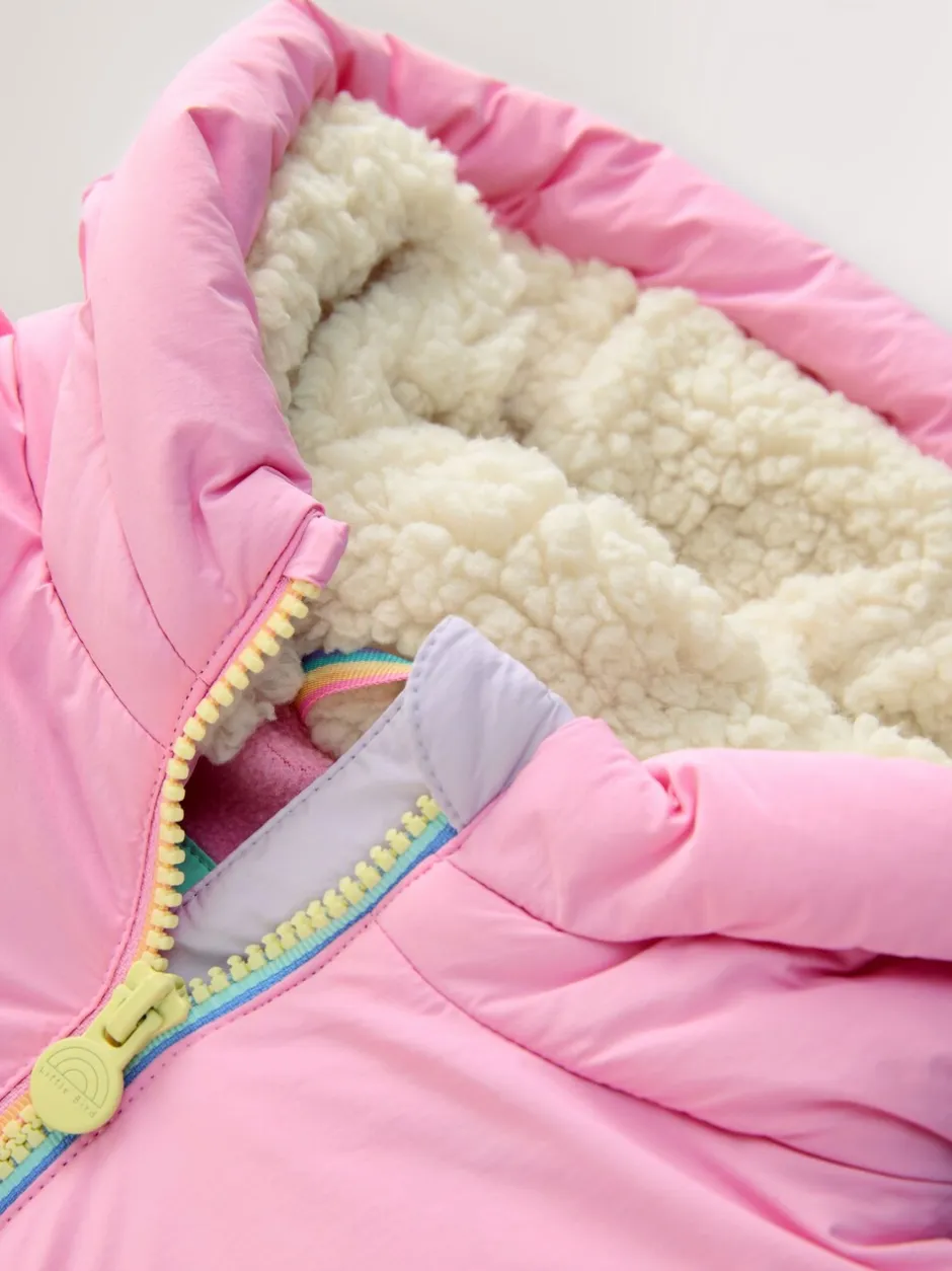 Jassen, Jacks En Kinderwagenpakjes|Jassen En Jacks|Little Bird by Jools Oliver regenbestendig sneeuwpak met pastelkleurige regenboogvlakken
