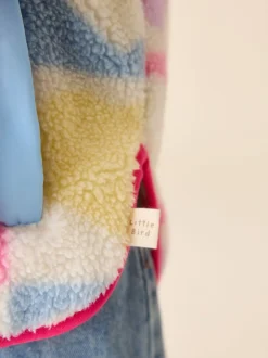Jassen, Jacks En Kinderwagenpakjes|Jassen En Jacks|Little Bird by Jools Oliver Heart Colourblock Borg Fleece