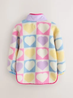 Jassen, Jacks En Kinderwagenpakjes|Jassen En Jacks|Little Bird by Jools Oliver Heart Colourblock Borg Fleece