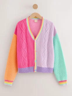 Gebreide Kleding*Little Bird by Jools Oliver V-Neck Knitted Button Through Cardigan