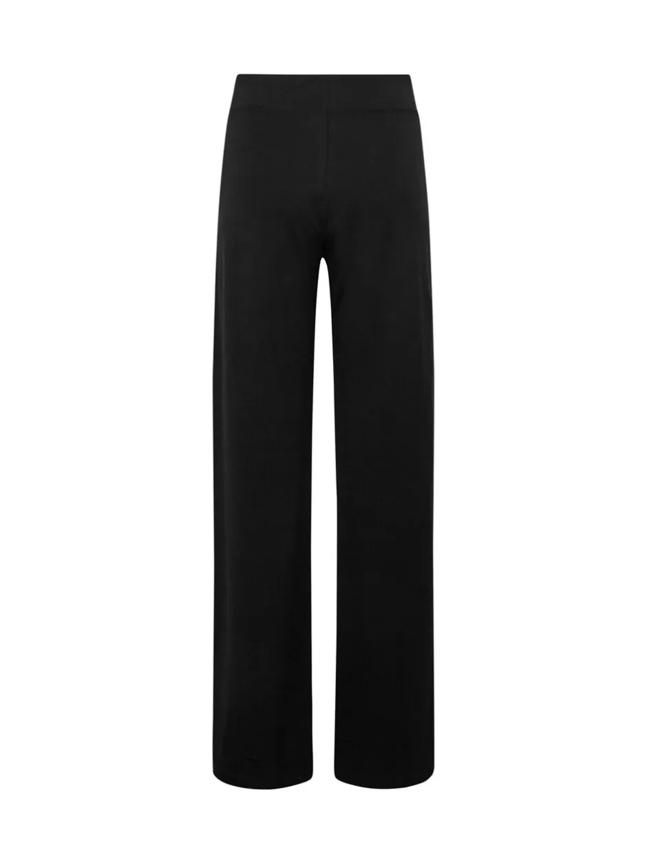 Sportkleding|Long Tall Sally - Jersey yogabroek met wijde pijpen