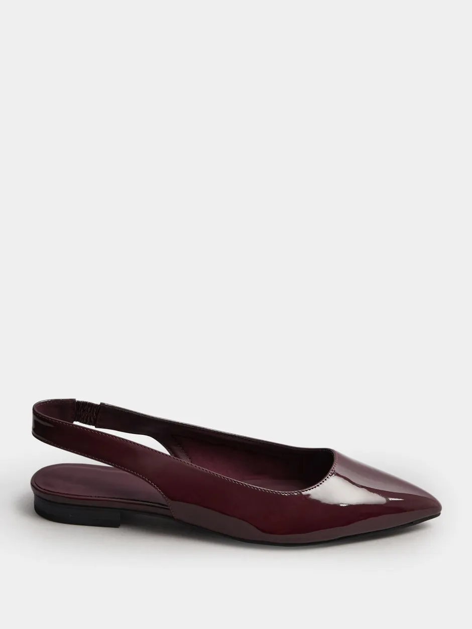 Lage Schoenen|Long Tall Sally - Platte schoenen met hielbandje