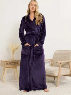 Badjassen|Long Tall Sally Ribbon Shawl Maxi Robe