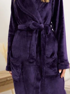 Badjassen|Long Tall Sally Ribbon Shawl Maxi Robe