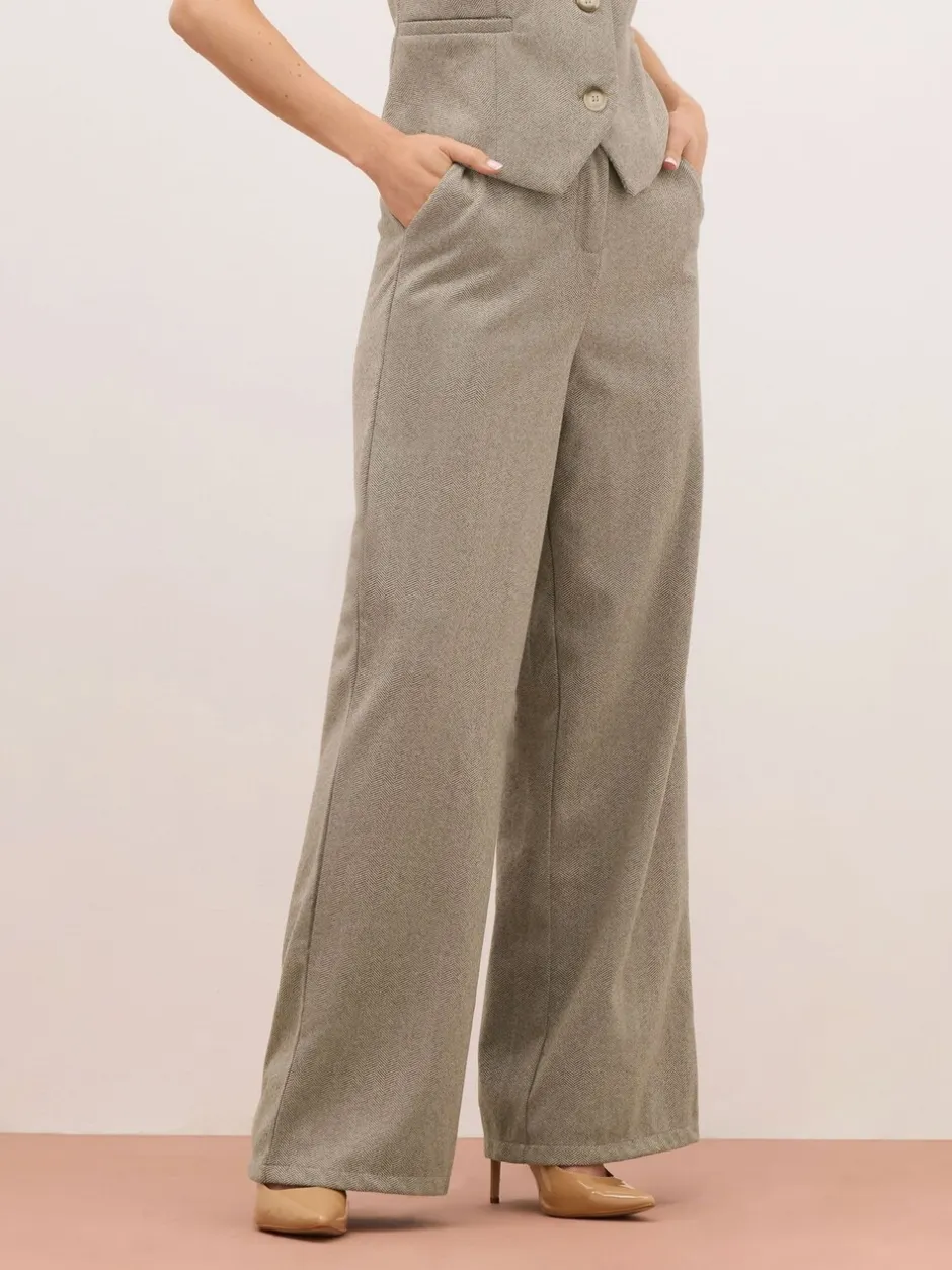 Kostuums En Werkkleding|Broeken|Long Tall Sally visgraatbroek