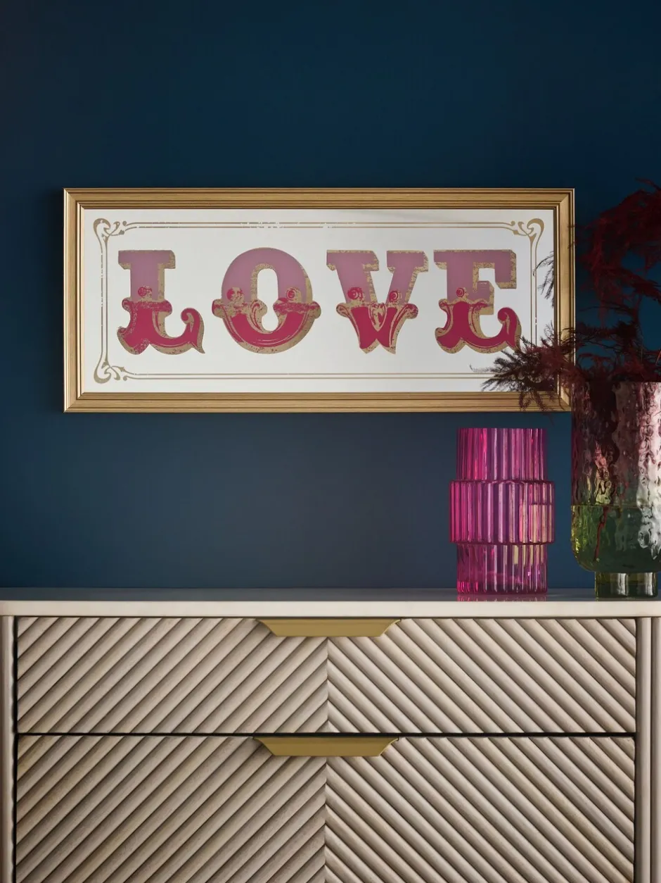 Canvassen En Kunst Voor Aan De Wand|Next Love Mirror Slogan Wall Art