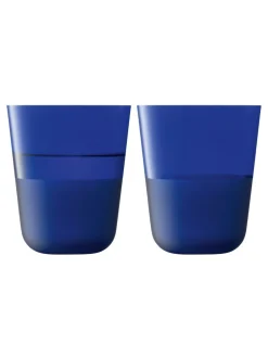 Glas|LSA International Arc Contrast Tumblers Set of 2 380ml