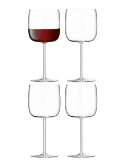 Glas|LSA International Borough Set van 450ml wijnglazen
