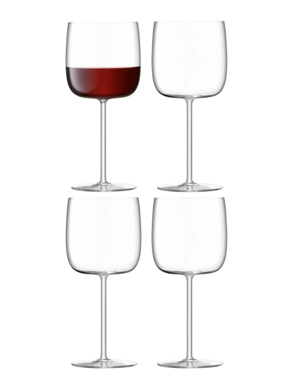 Glas|LSA International Borough Set van 450ml wijnglazen