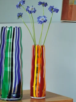 Vazen*LSA International Folk Vase H31.5cm