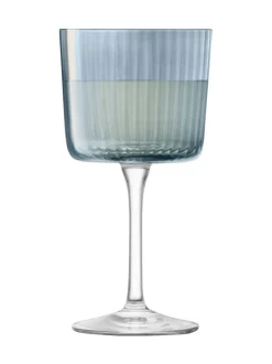 Glas|LSA International Gems Assorted Set van 250ml wijnglazen Safier