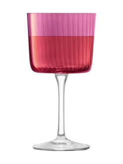 Glas*LSA International Gems Assorted Set van 250ml wijnglazen Granaat
