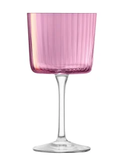 Glas*LSA International Gems Assorted Set van 250ml wijnglazen Granaat