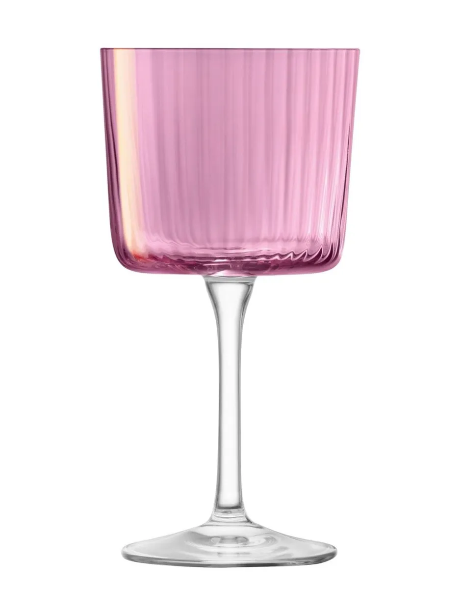 Glas*LSA International Gems Assorted Set van 250ml wijnglazen Granaat